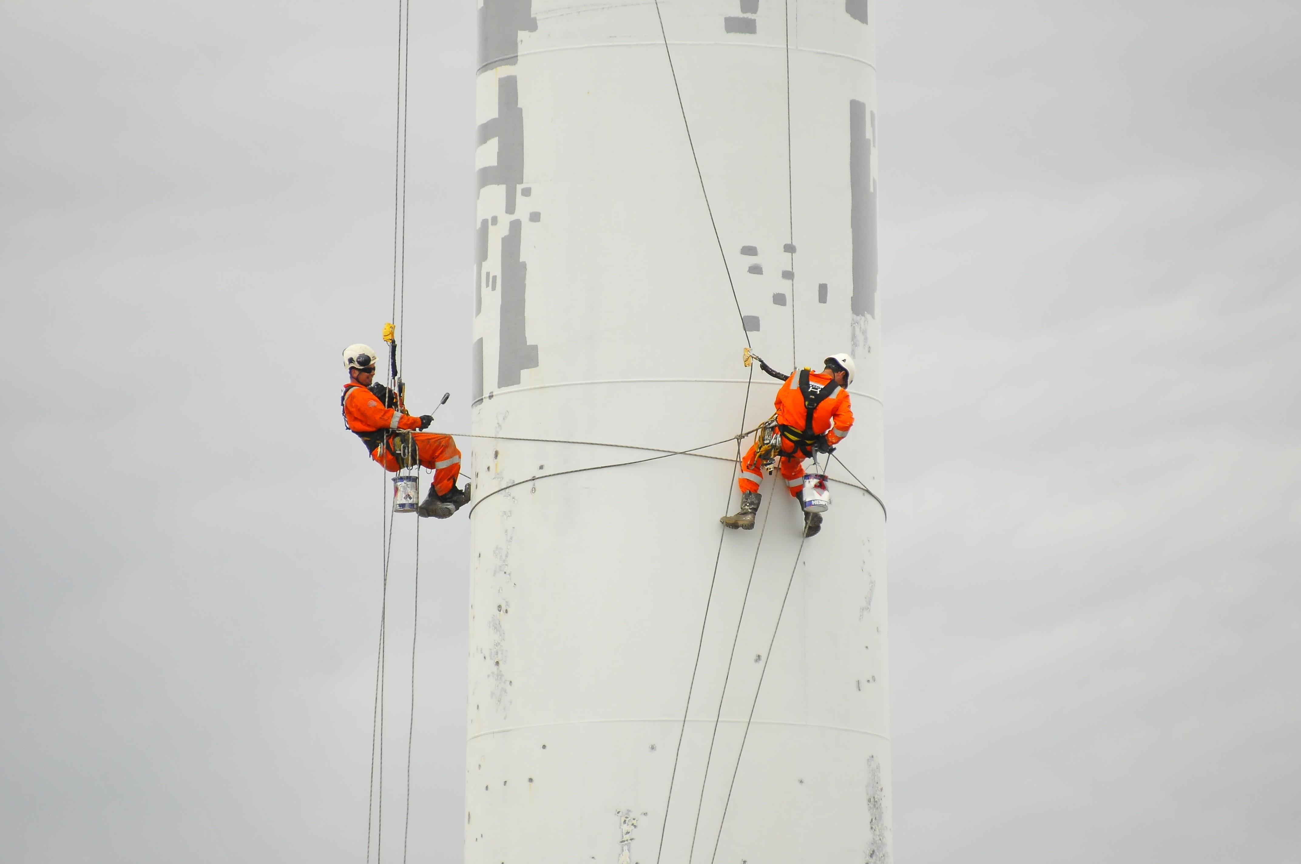 Up-tower work