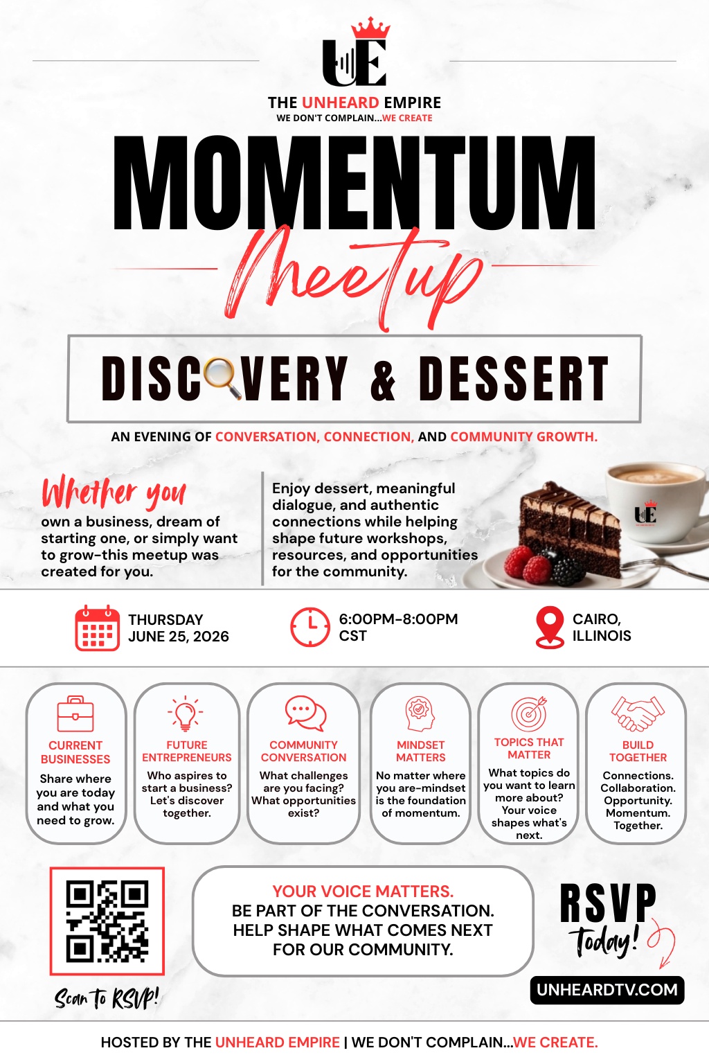 Momentum Meetup: Discovery & Desserts