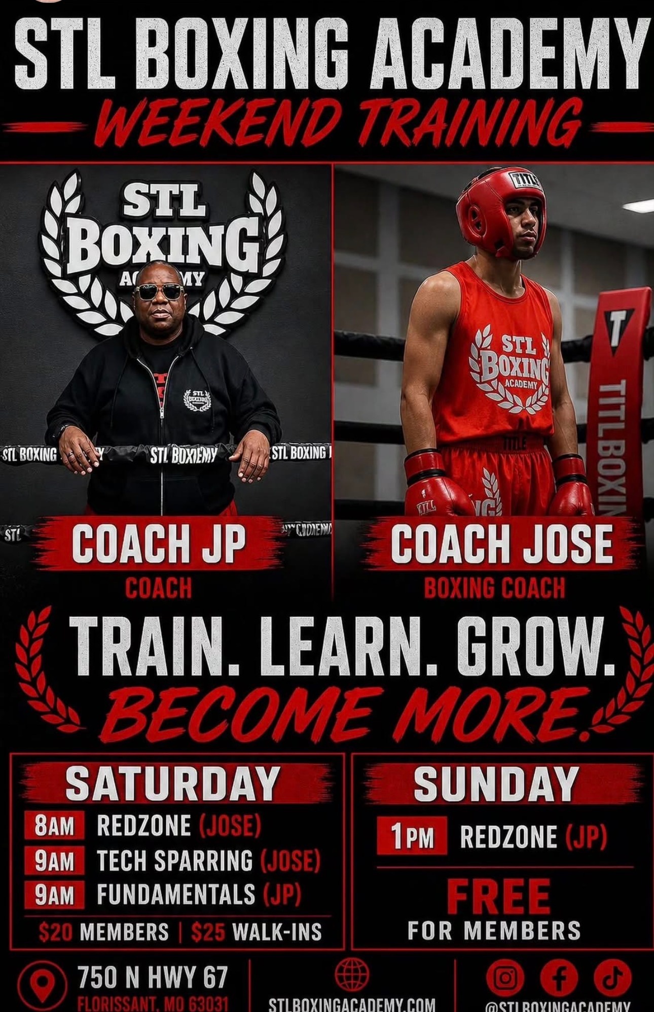 STL Boxing Weekend Training
